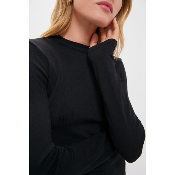 TUCKERNUCK Black Knit Vanessa Top Size XS NWT Retail $98 Tuckernuck - Picture 5 of 8